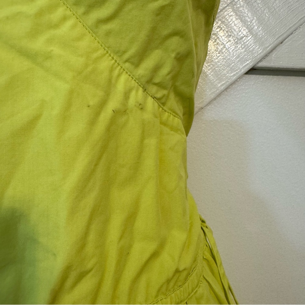 Jason Wu Neon Lime Spaghetti-Strap Midi Dress - Picture 5 of 12